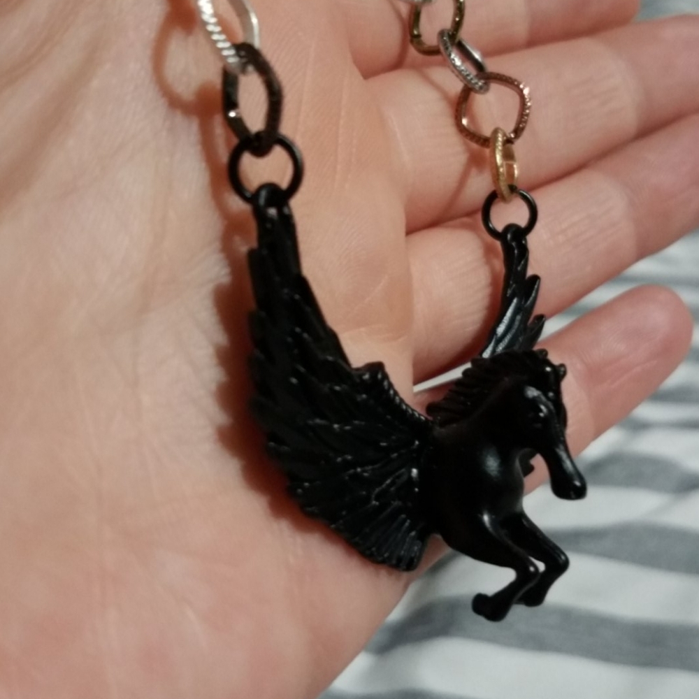 Pegasus necklace